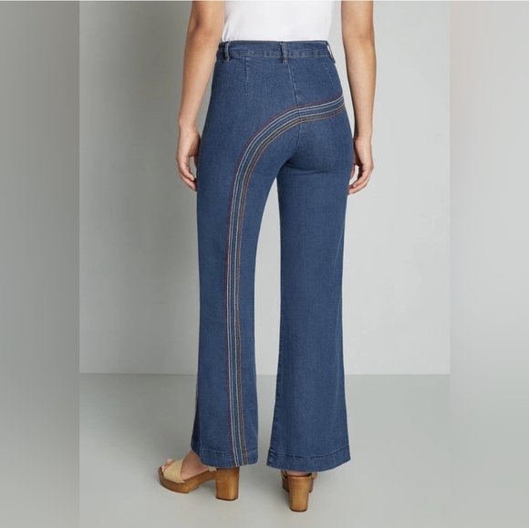 Modcloth | 'Rainbow with Me' Jeans - Picture 3 of 6